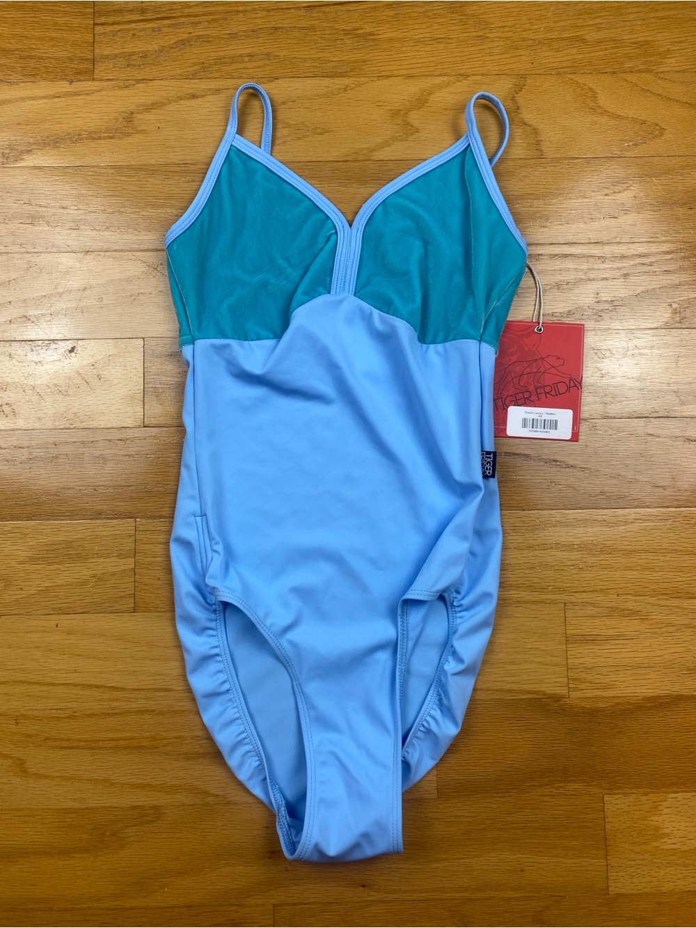 NWT Tiger Friday Adult Small Dream Leotard Bluebird Dance Velvet